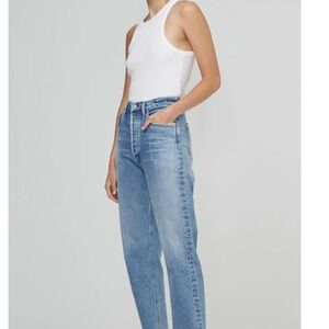 Citizens Of Humanity Blue Flare & Wide Leg Jeans